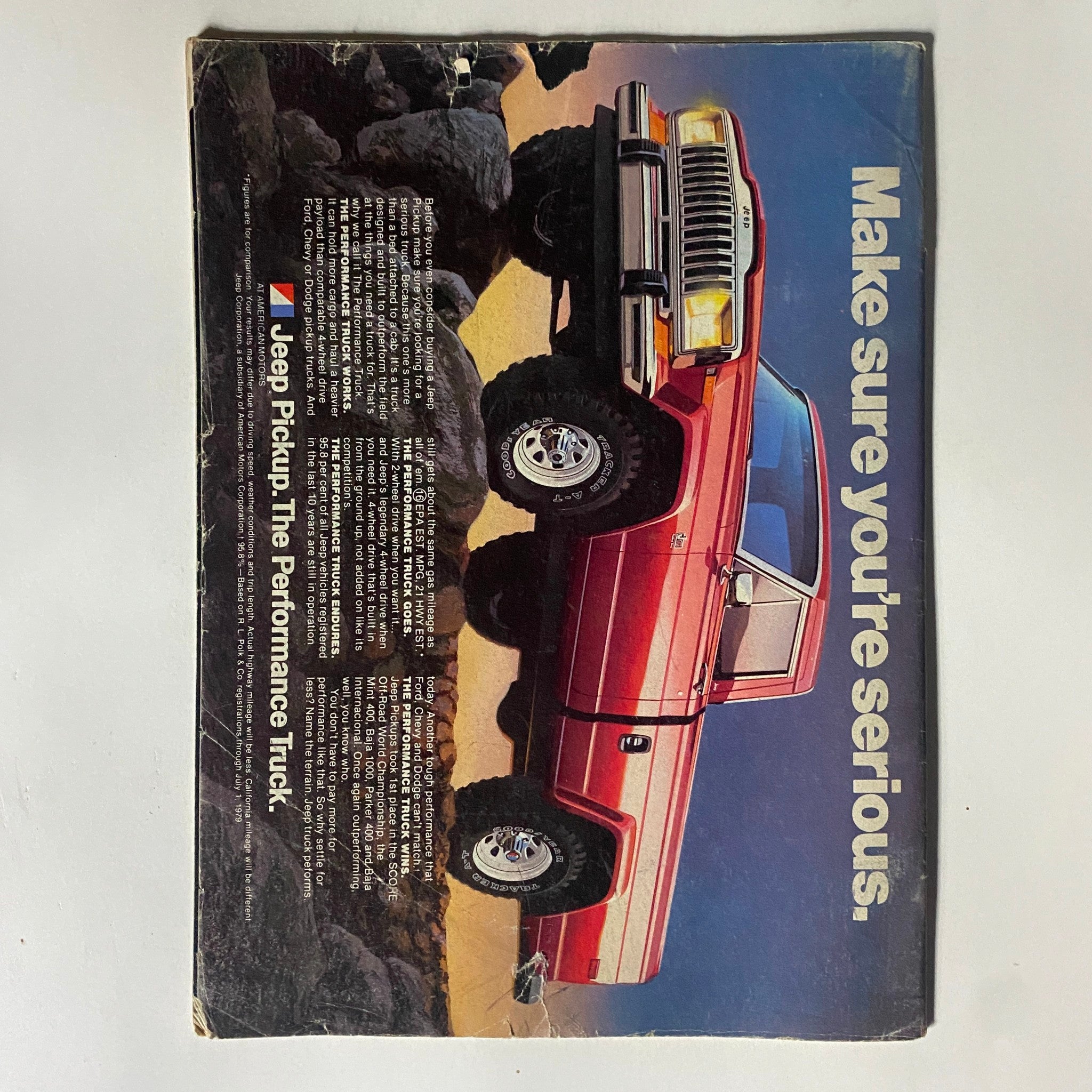 VTG Four Wheeler Magazine March 1981 Jeep's New CJ Scrambler