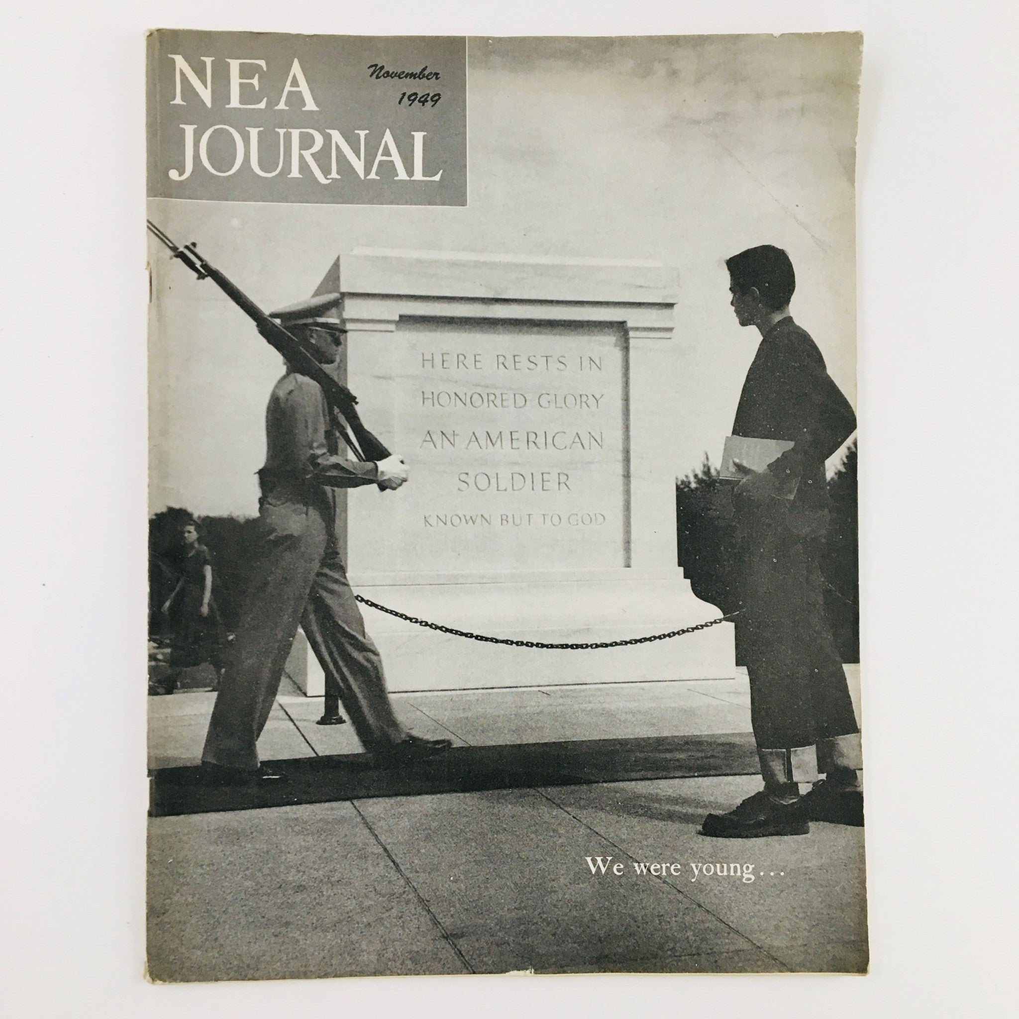 VTG NEA Journal Magazine November 1949 The Young Dead Soldiers Do Not Speak