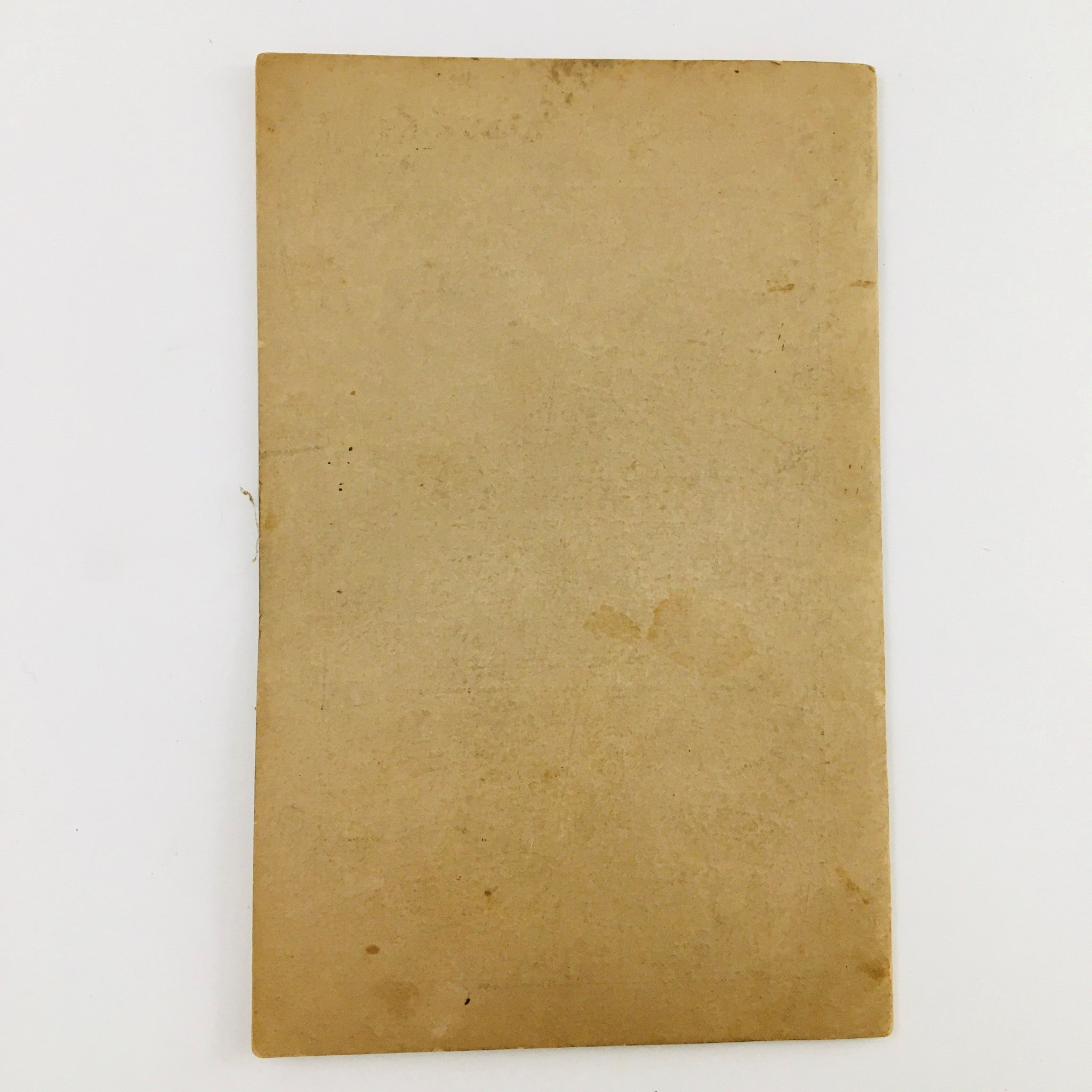 Back cover of the vintage magazine 'How To Successfully Sell Diamond Quality Products: Practical Salesmanship', showing signs of age and wear.