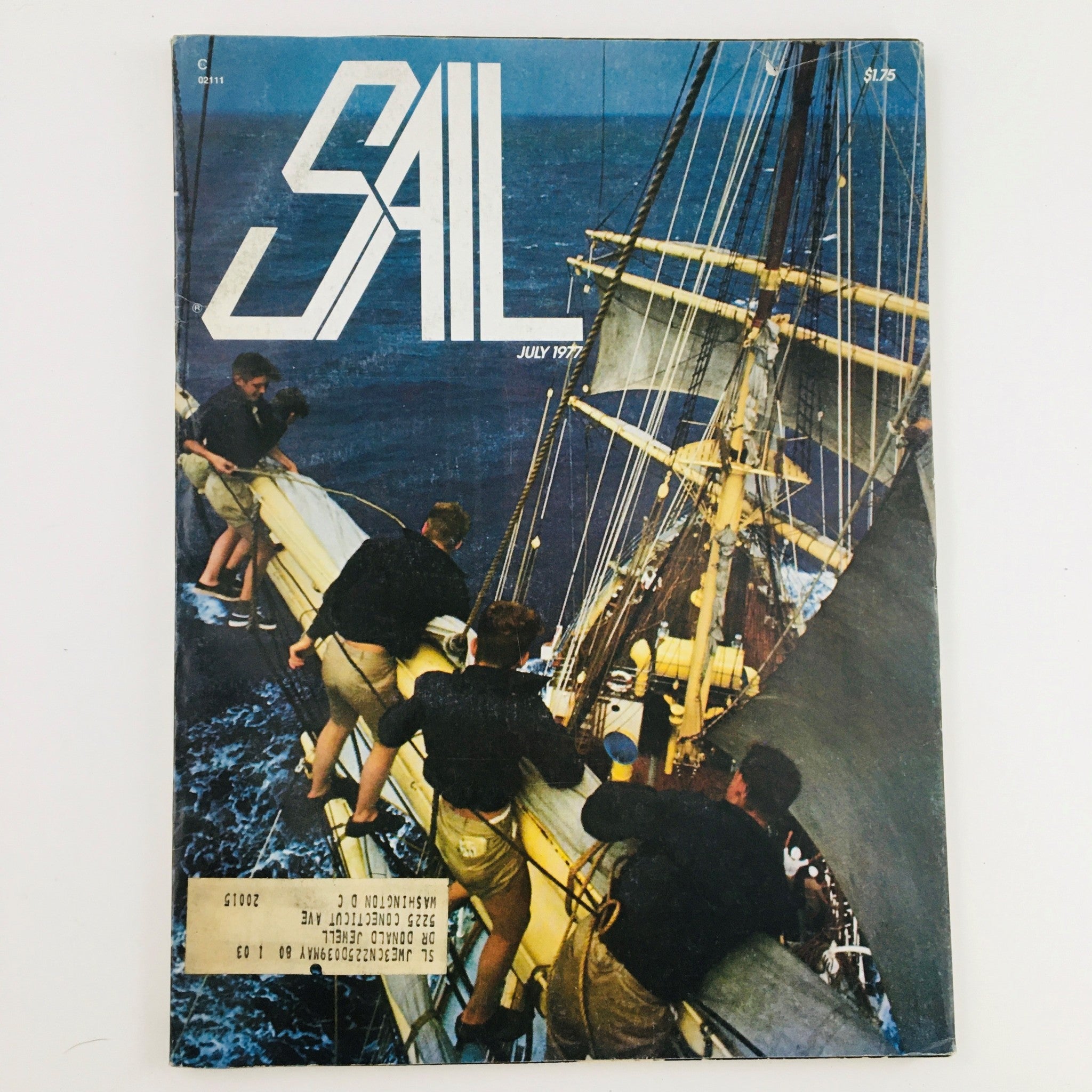 Sail Magazine July 1977 Philip C. Bolger and His Boat Designs & Adventure in Ice