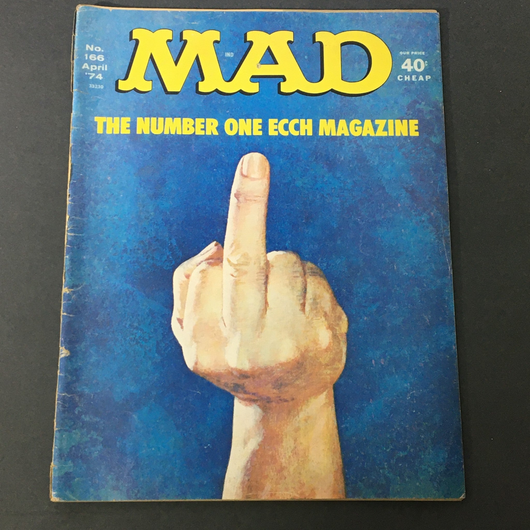 Mad #166 April 1974 - The Number One Ecch Magazine / Newsstand
