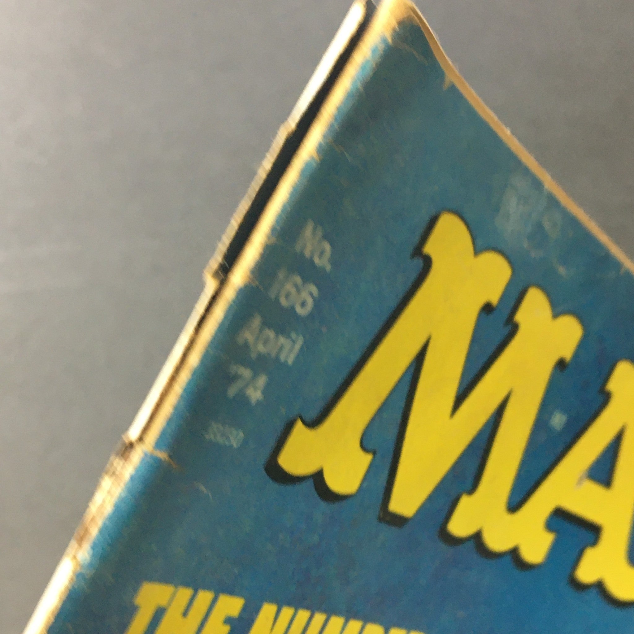 Mad #166 April 1974 - The Number One Ecch Magazine / Newsstand