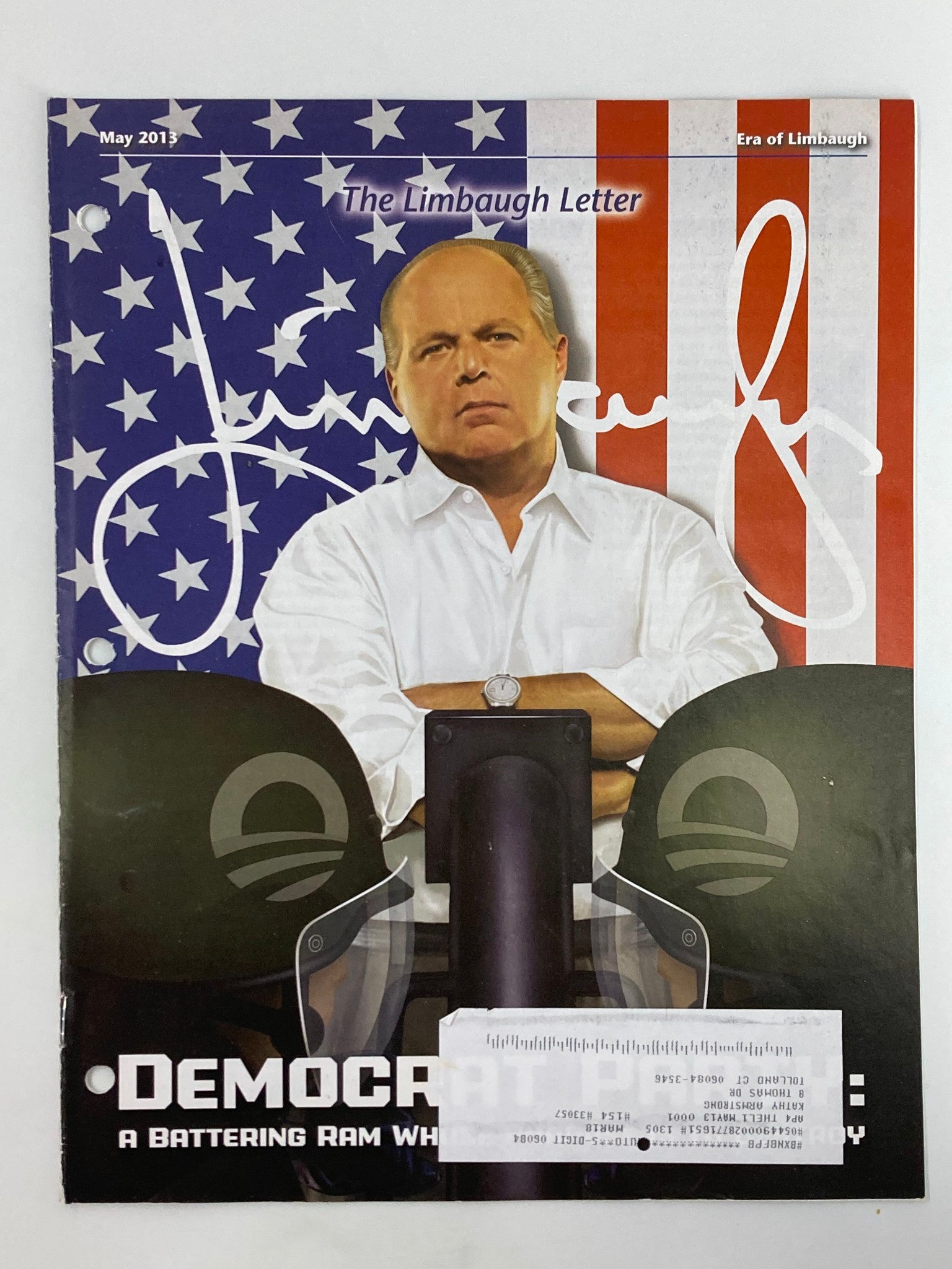 Rush Limbaugh Letter Newsletter Magazine May 2013