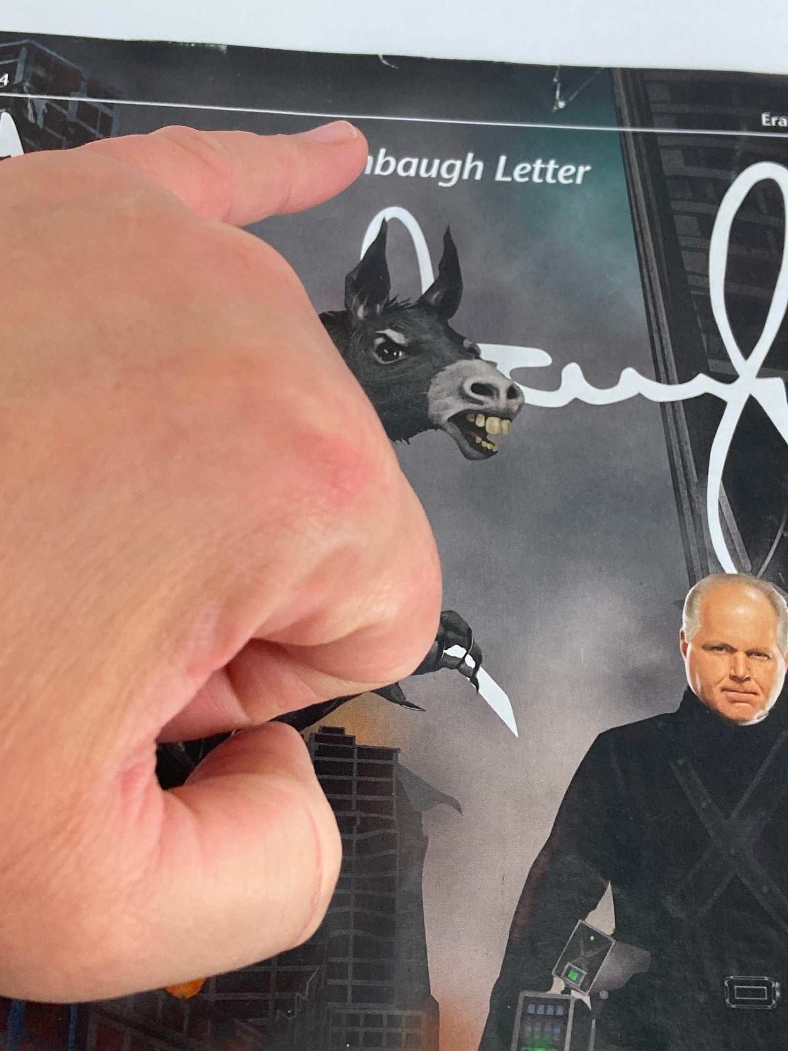 Rush Limbaugh Letter Newsletter Magazine June 2014 Sponsoring Agent of Strife