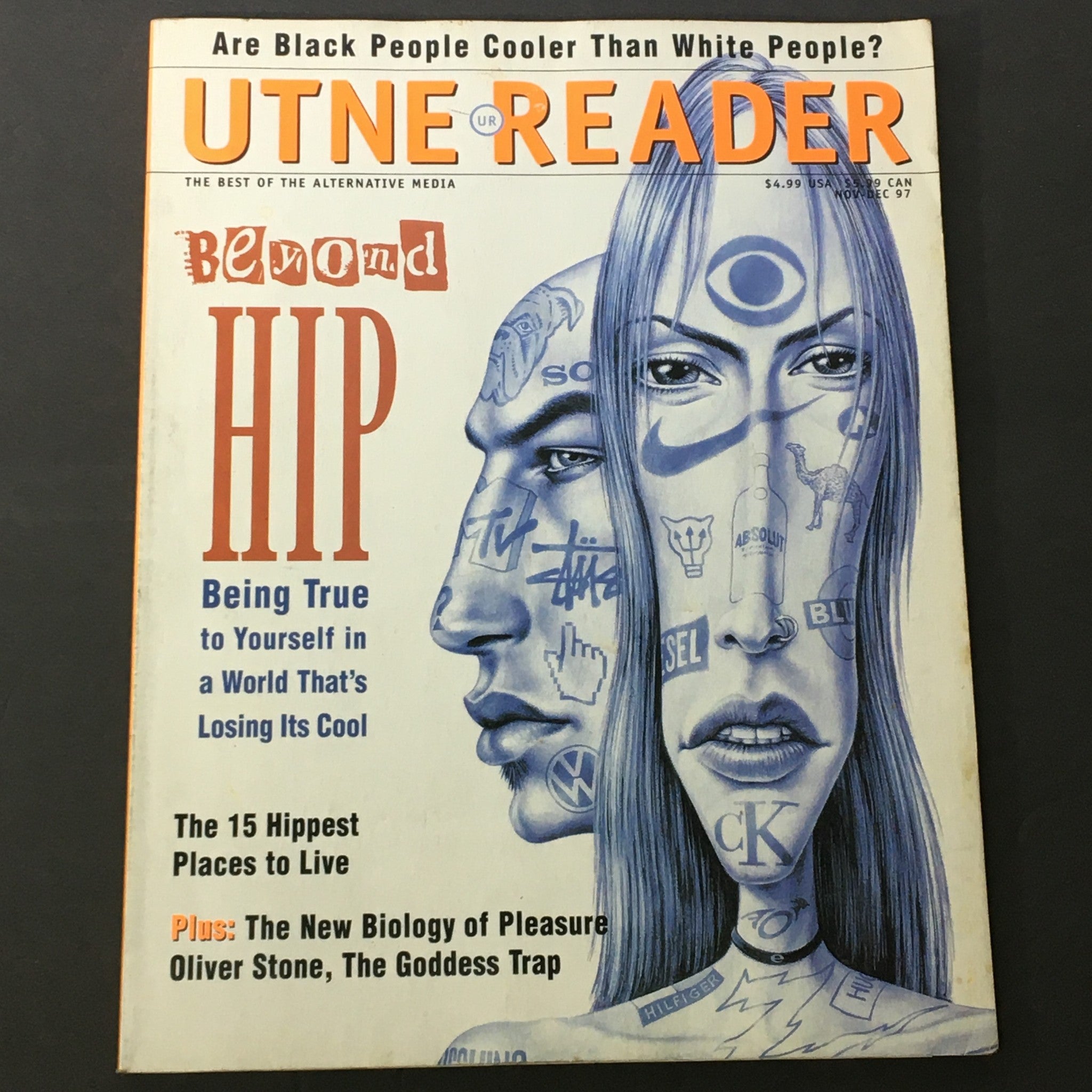 Utne Reader Magazine November December 1997 #84 - Beyond Hip Being True to Self