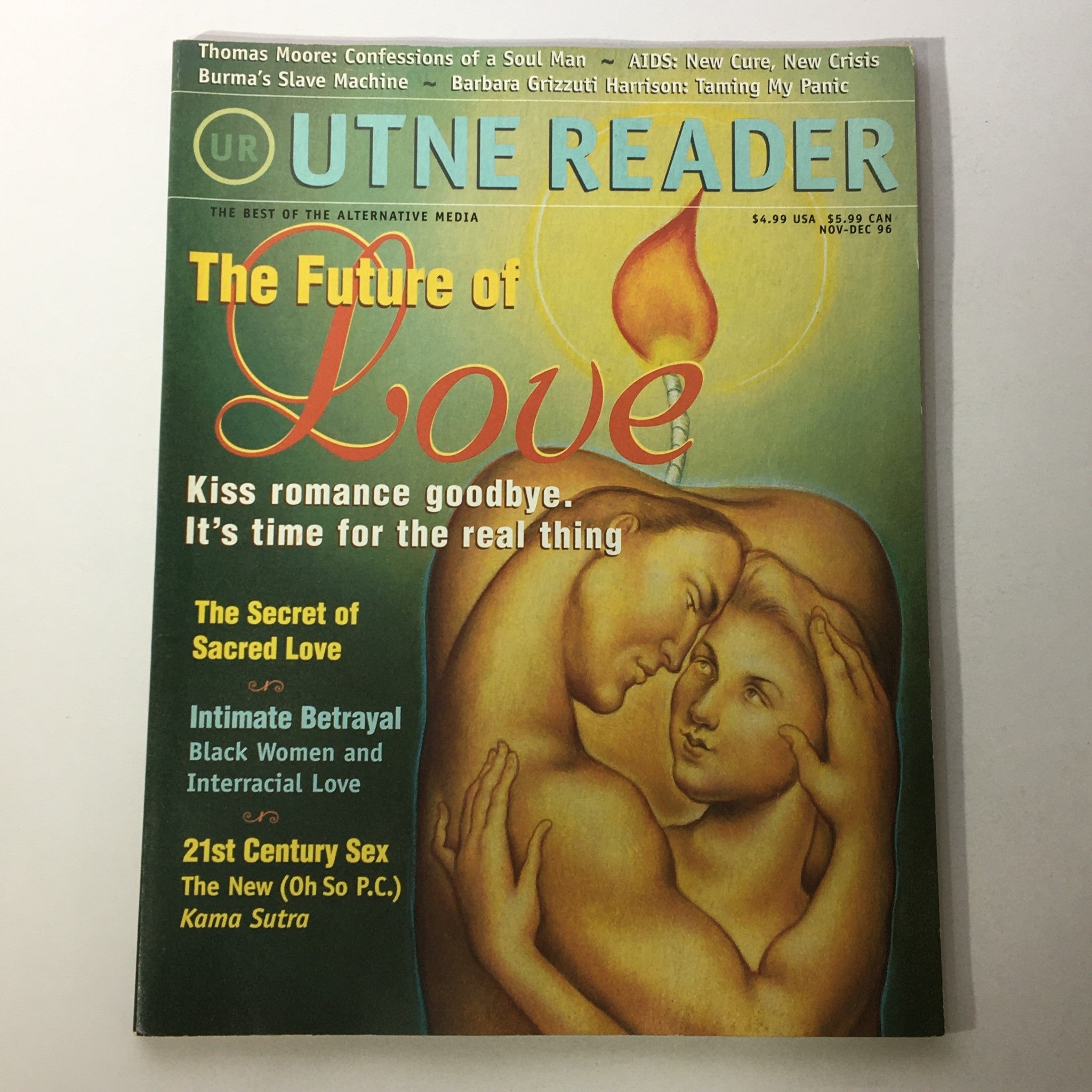 Utne Reader Magazine November December 1996 - The Secret of Sacred Love