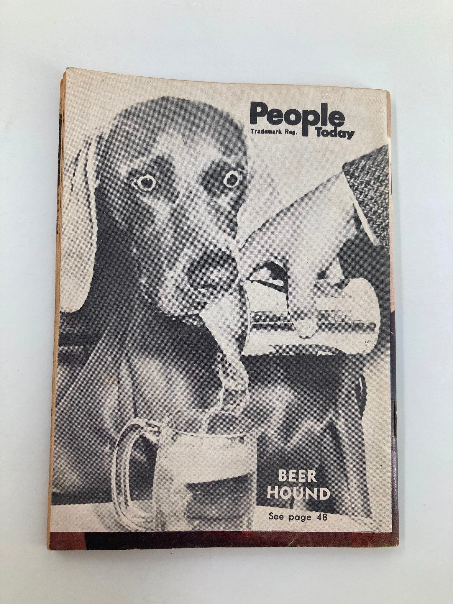 VTG People Today Mini Magazine September 1959 Narcotics Shame of World No Label