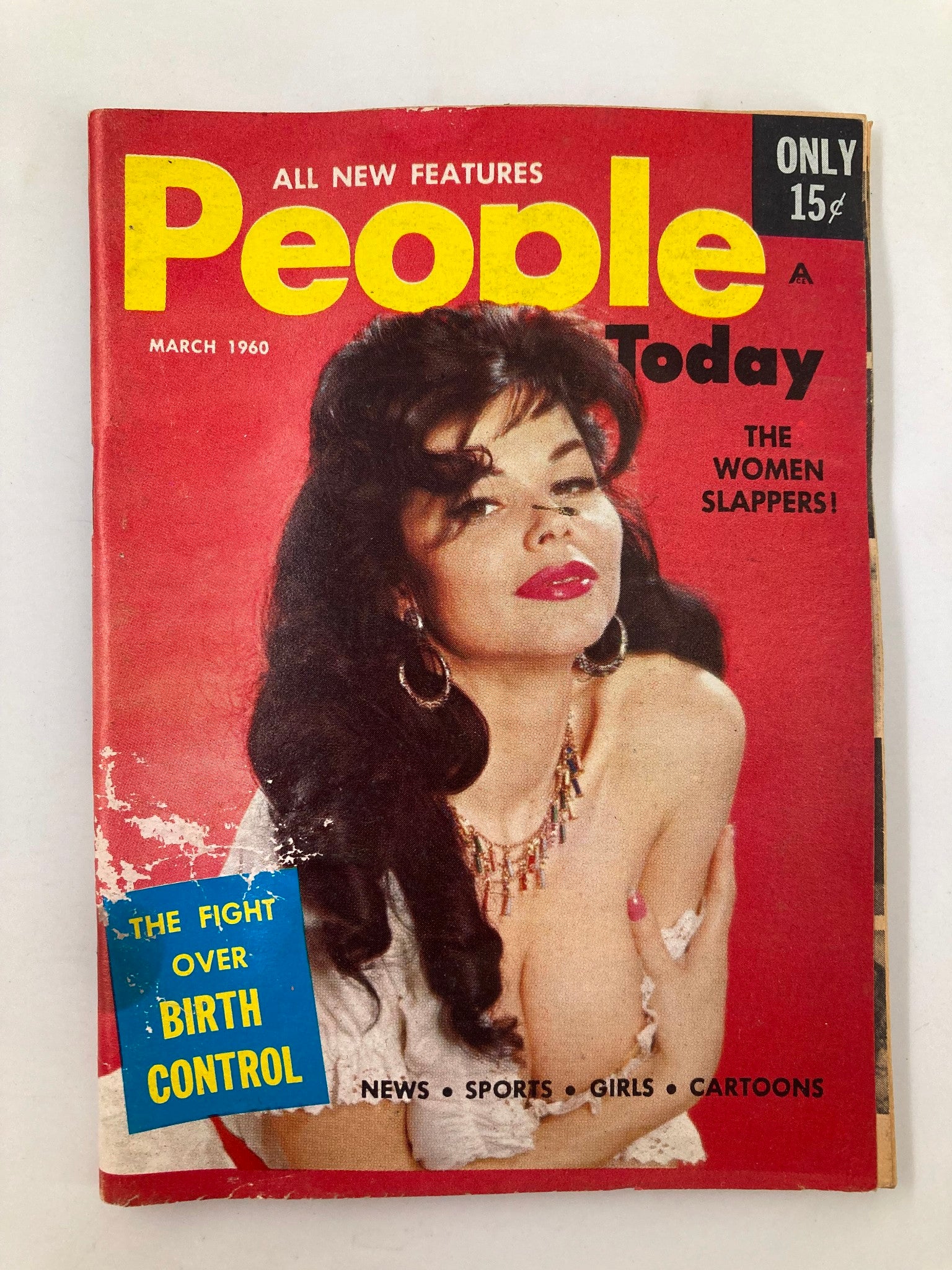 VTG People Today Mini Magazine March 1960 The Lovely Jill Burrows No Label