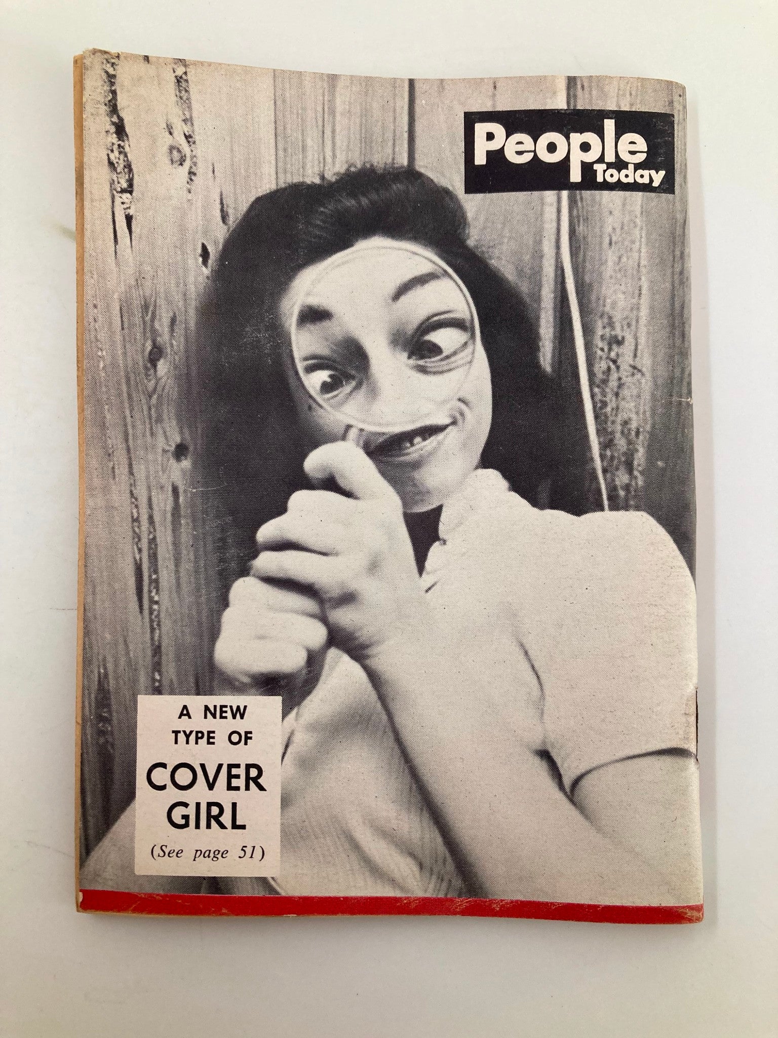 VTG People Today Mini Magazine March 1960 The Lovely Jill Burrows No Label