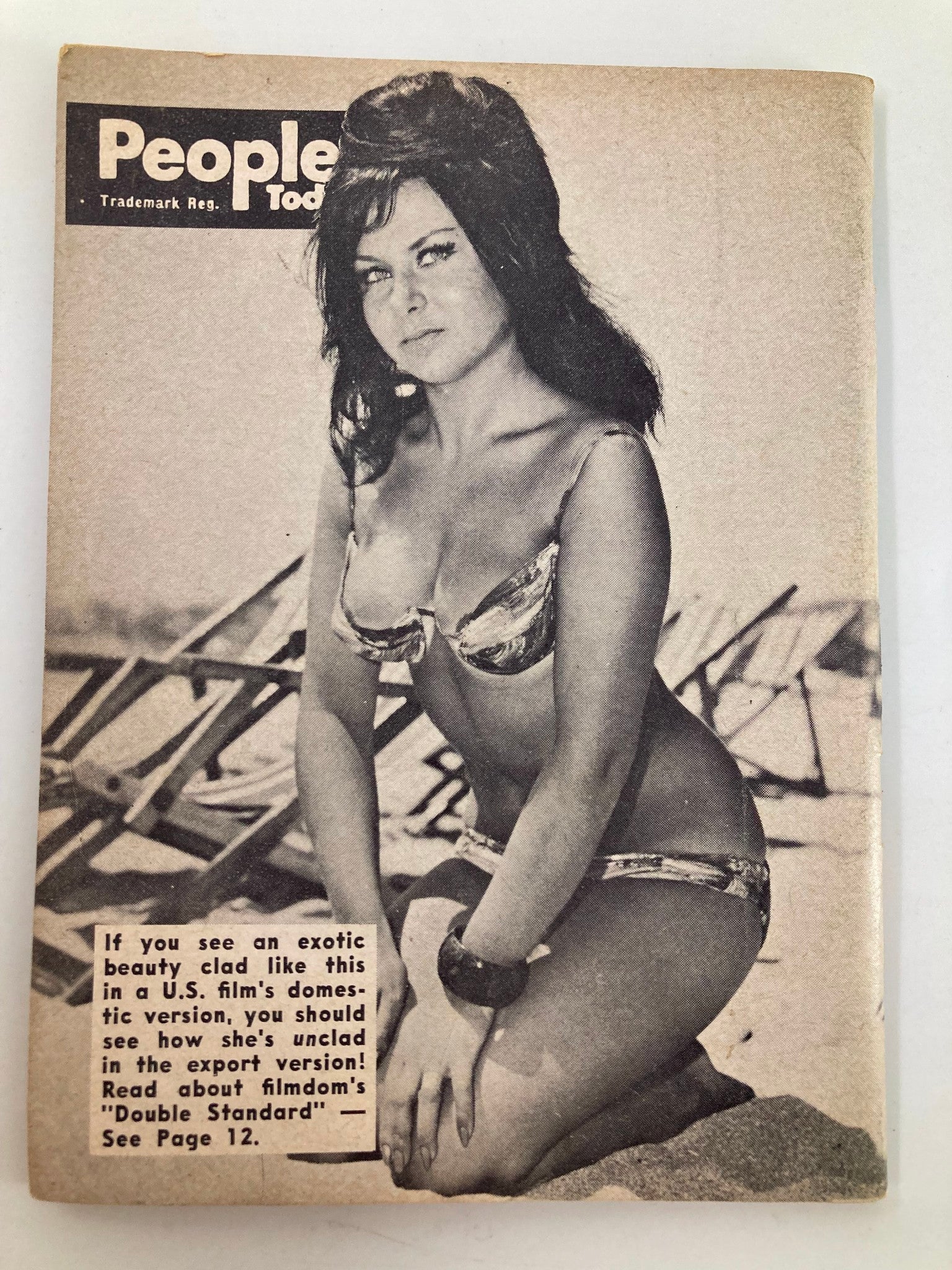 VTG People Today Mini Magazine October 1962 Legalized Abortions Case No Label