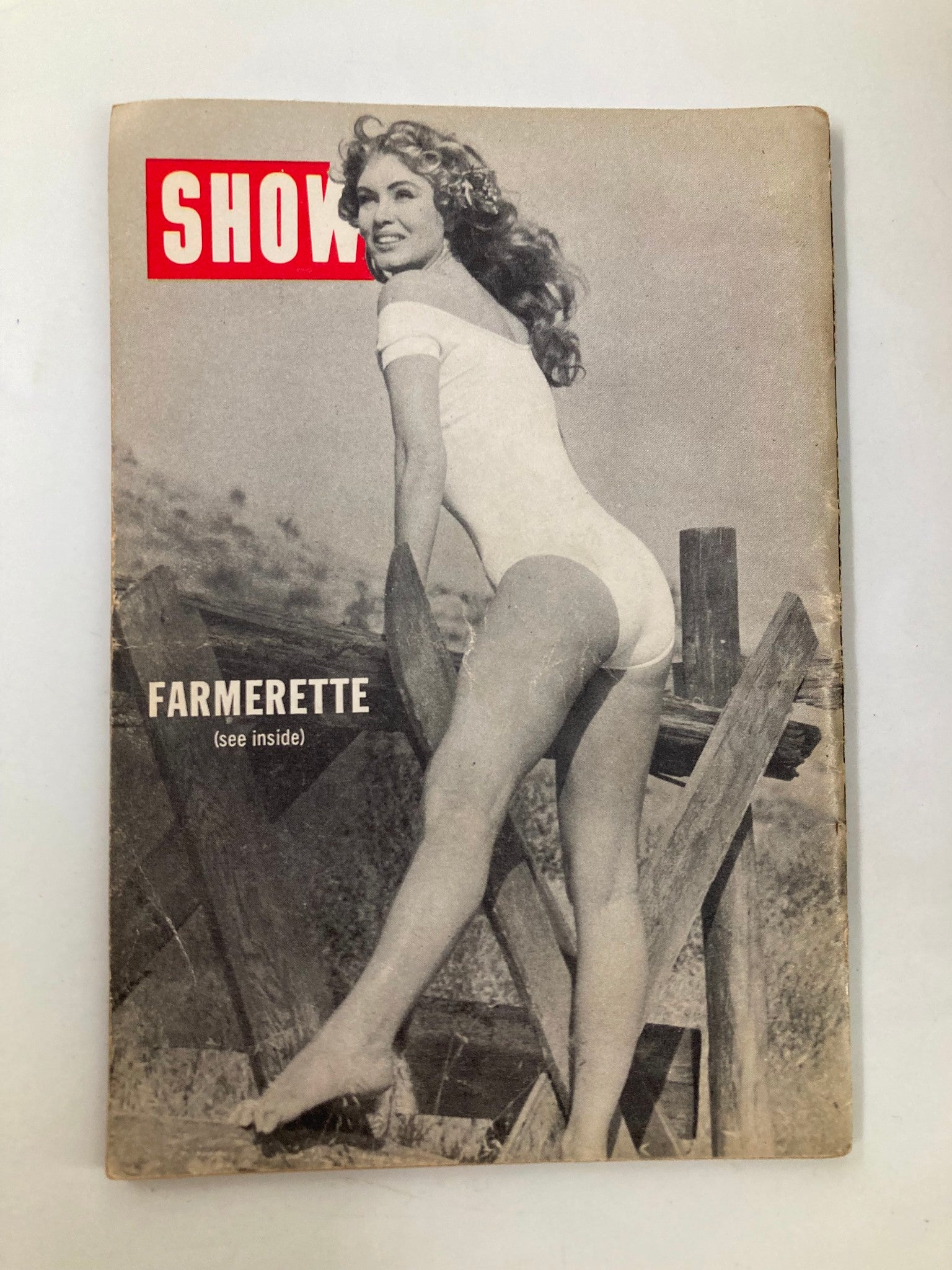 VTG Show Magazine January 1957 Uncensored Paree's Wildest Ball No Label