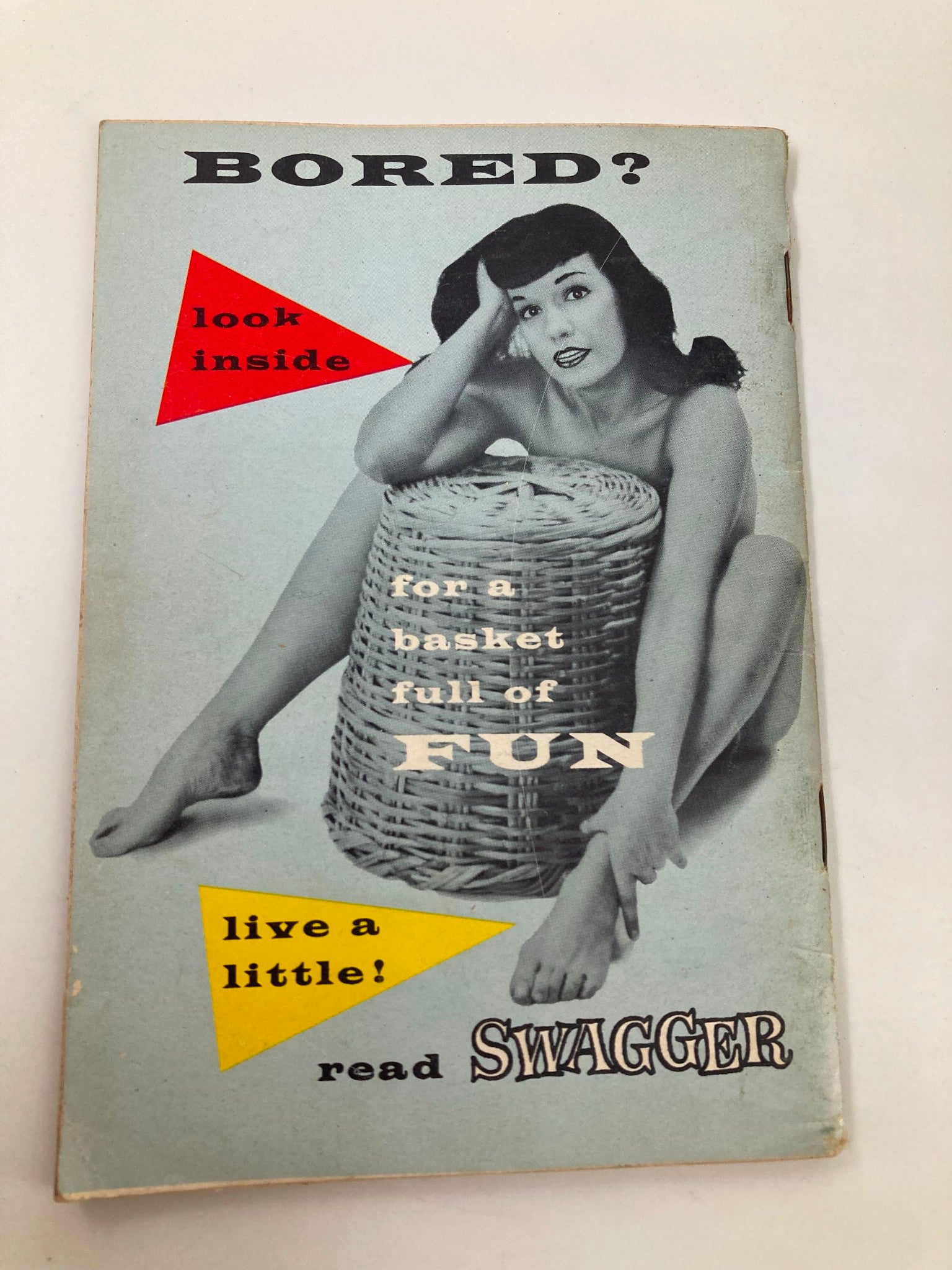 VTG Swagger Magazine July 1957 Pat Parker and Jest Playne Jayne No Label