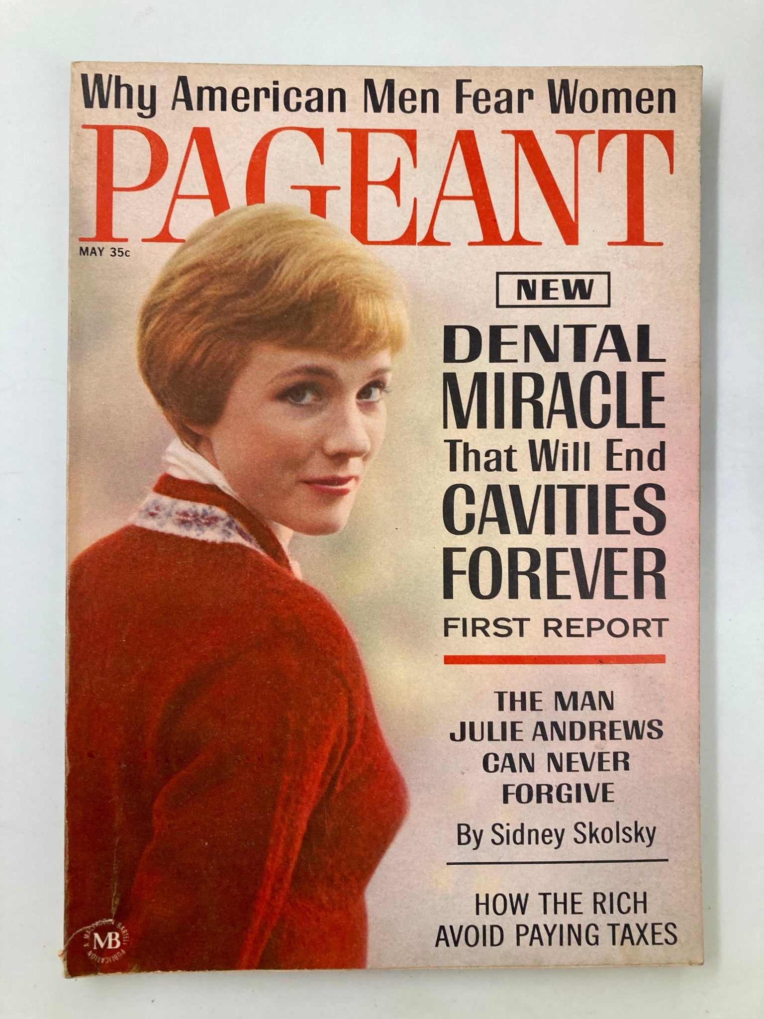 VTG Pageant Magazine May 1965 The Man Julie Andrews Can Never Forgive No Label