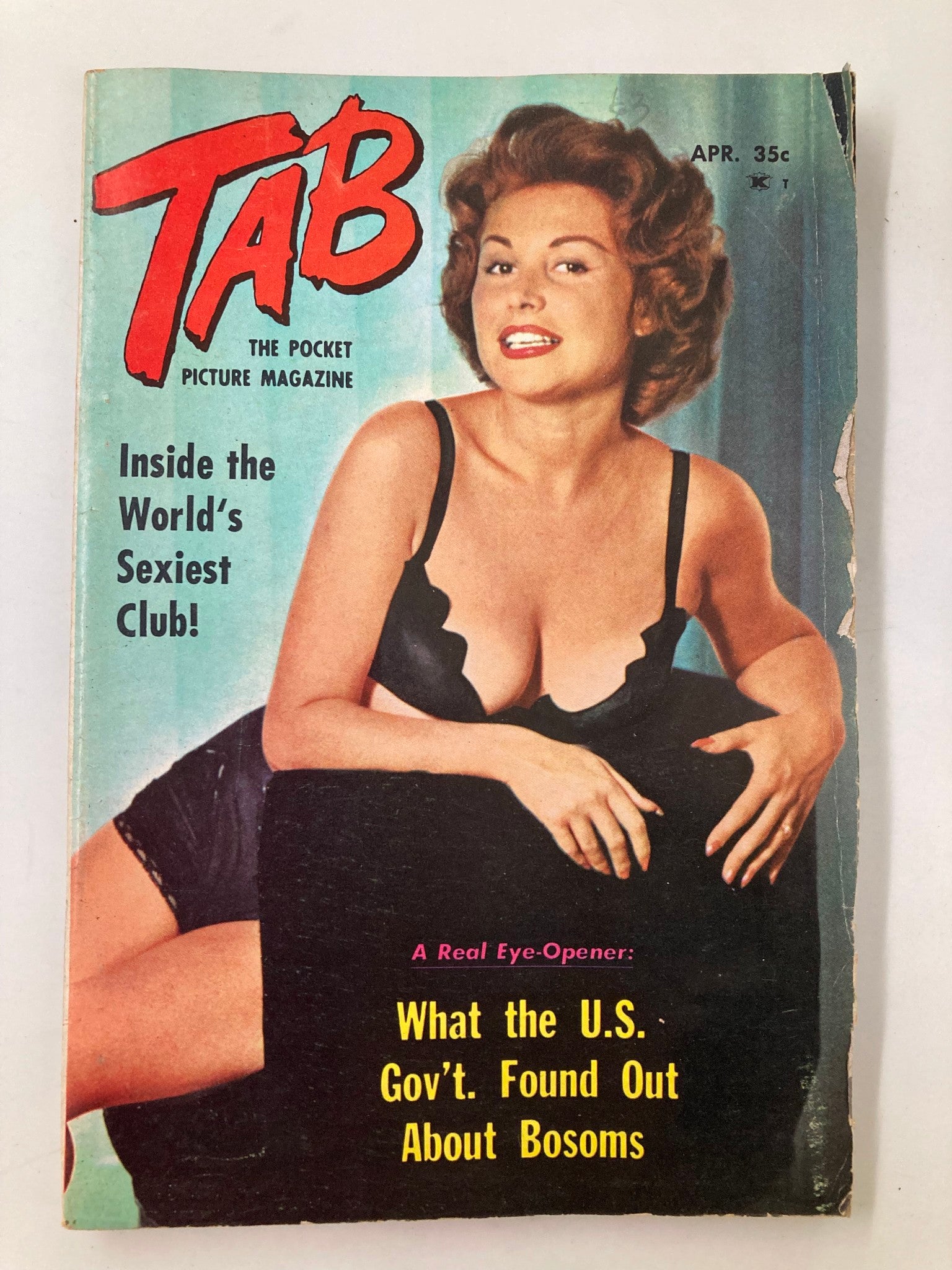 VTG Tab Pocket Picture Magazine December 1962 The Wildest Ride of All No Label