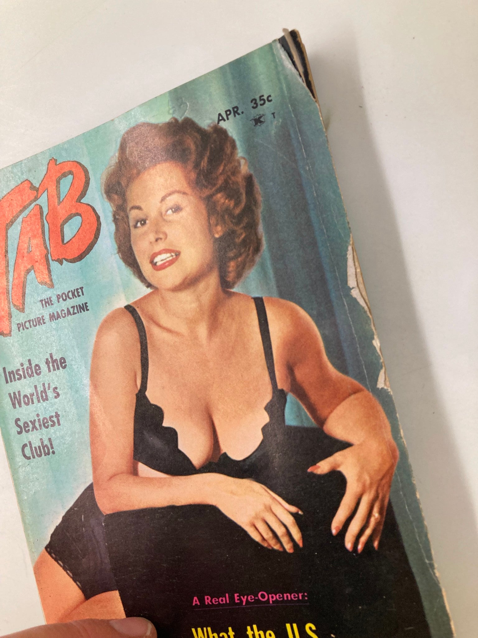 VTG Tab Pocket Picture Magazine December 1962 The Wildest Ride of All No Label