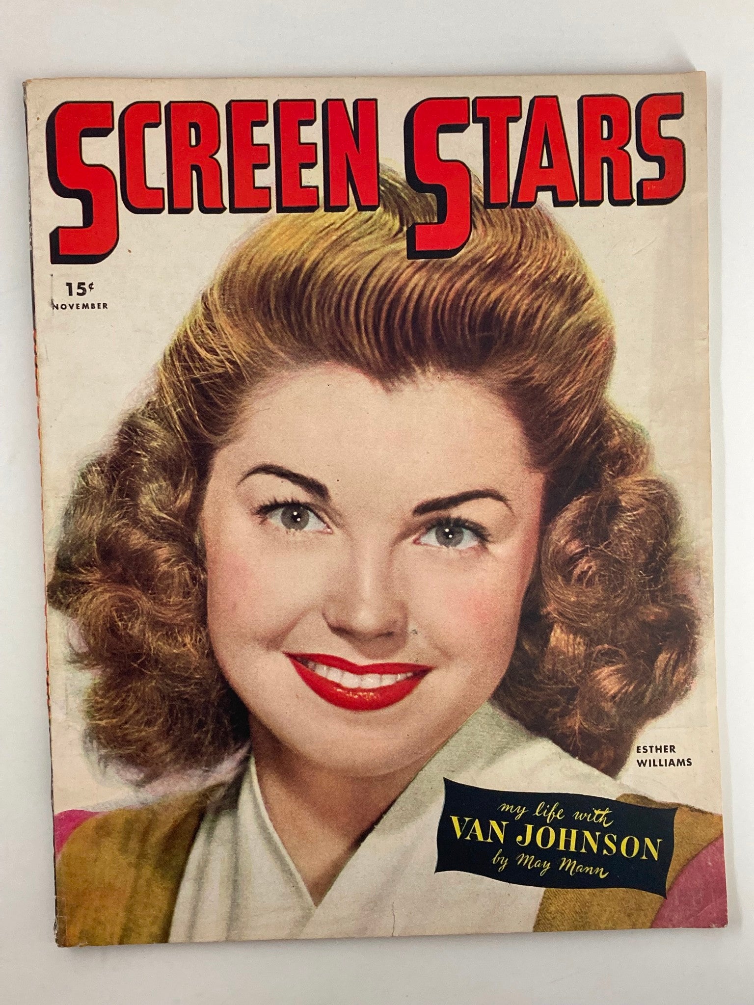 VTG Screen Stars Magazine November 1945 Esther Williams 'Early To Wed' No Label