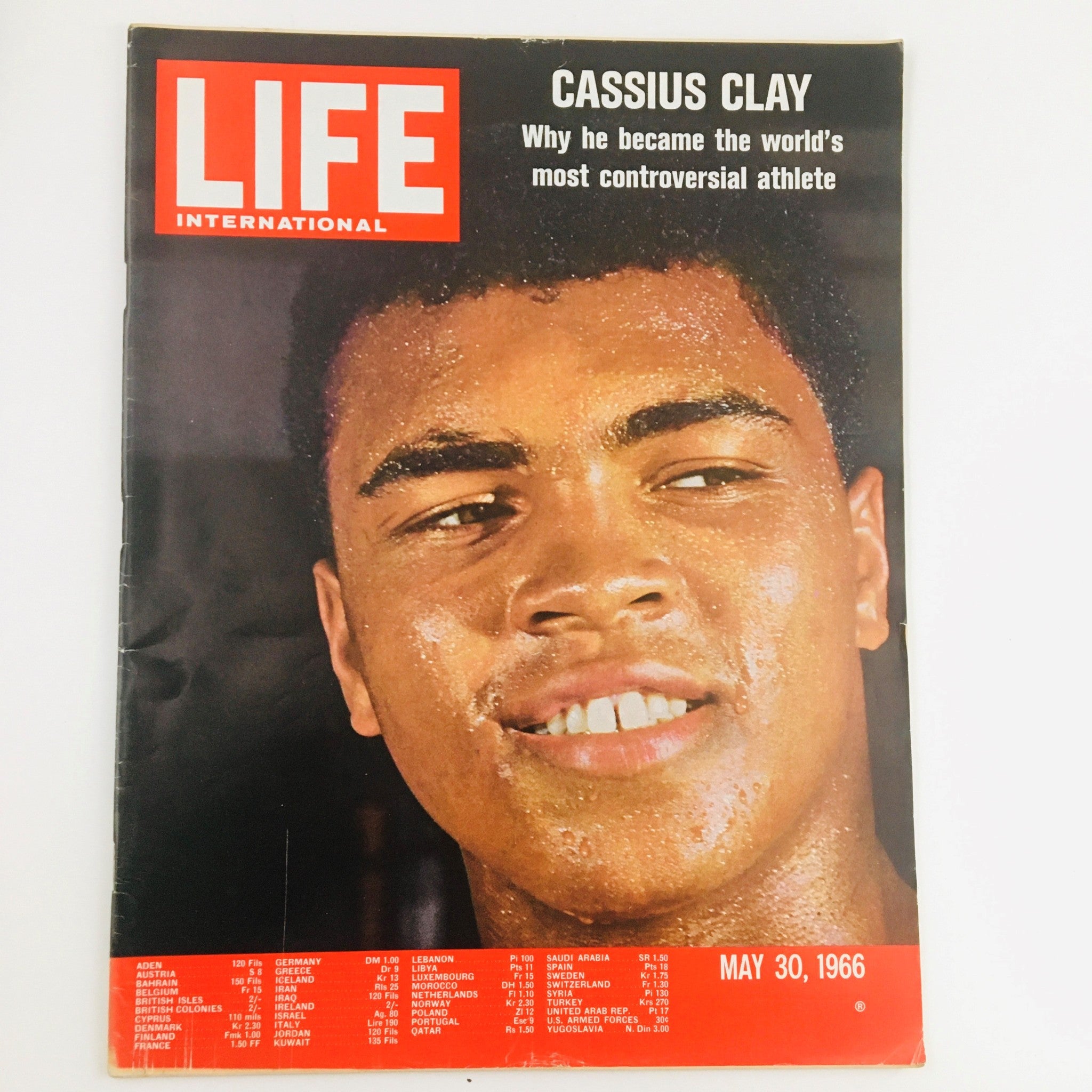 Life International Magazine May 30 1966 Cassius Clay 'Muhammad Ali' No Label