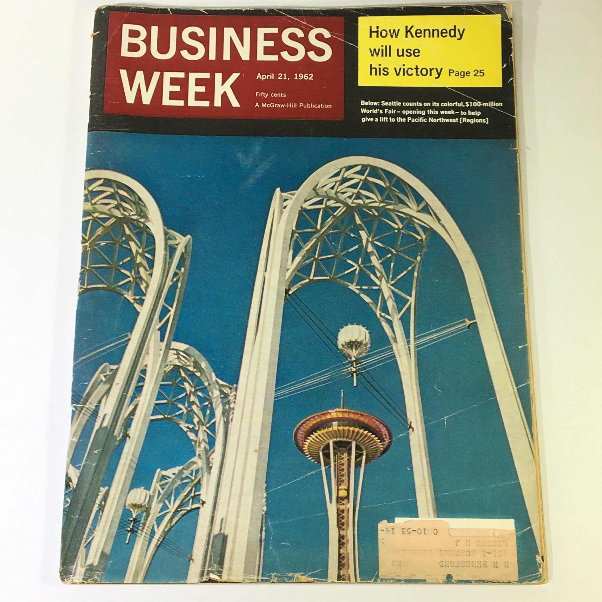 VTG Business Week Magazine April 21 1962 - Lift the Pacific Northwest Regions