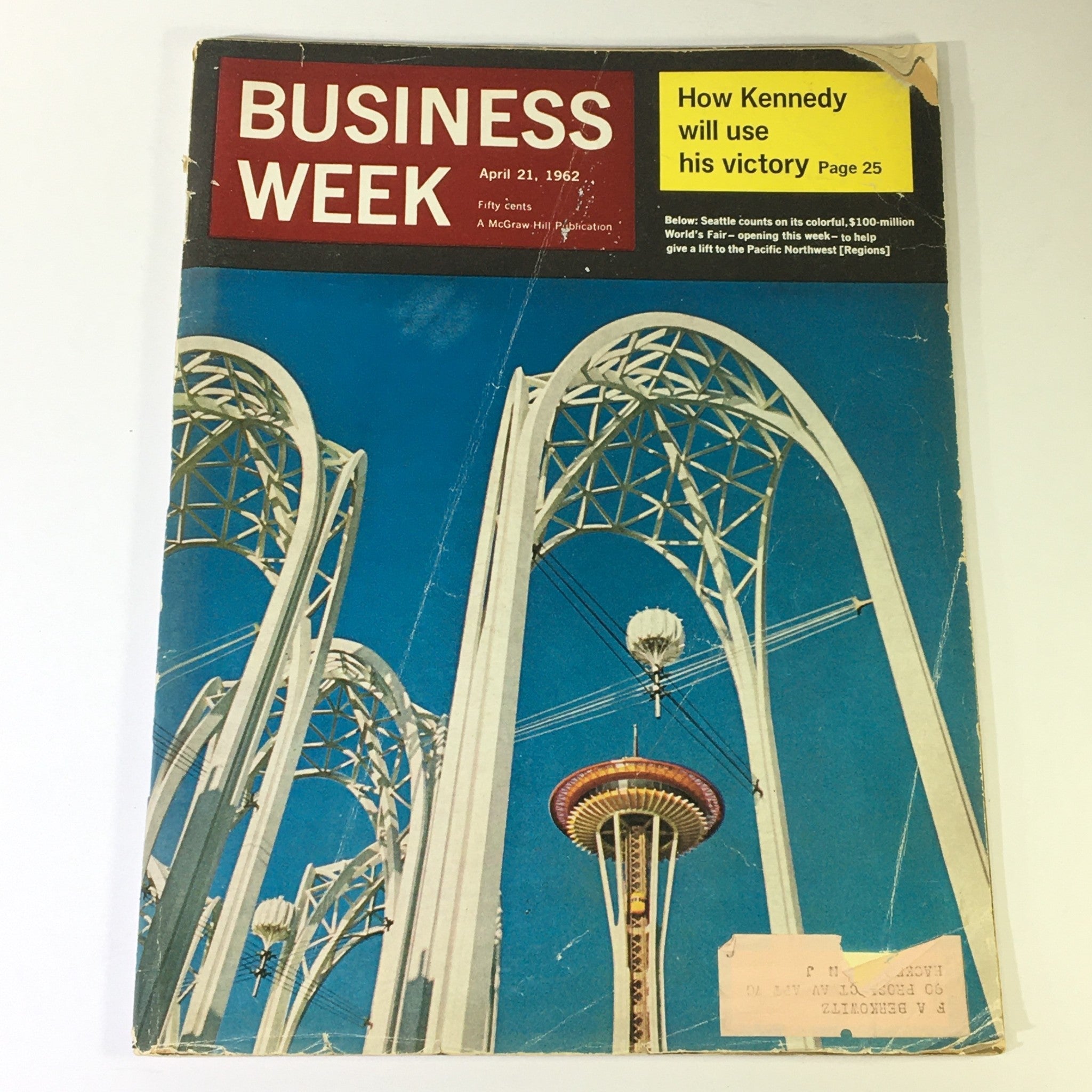 VTG Business Week Magazine April 21 1962 - World Fair The Pacific Northwest