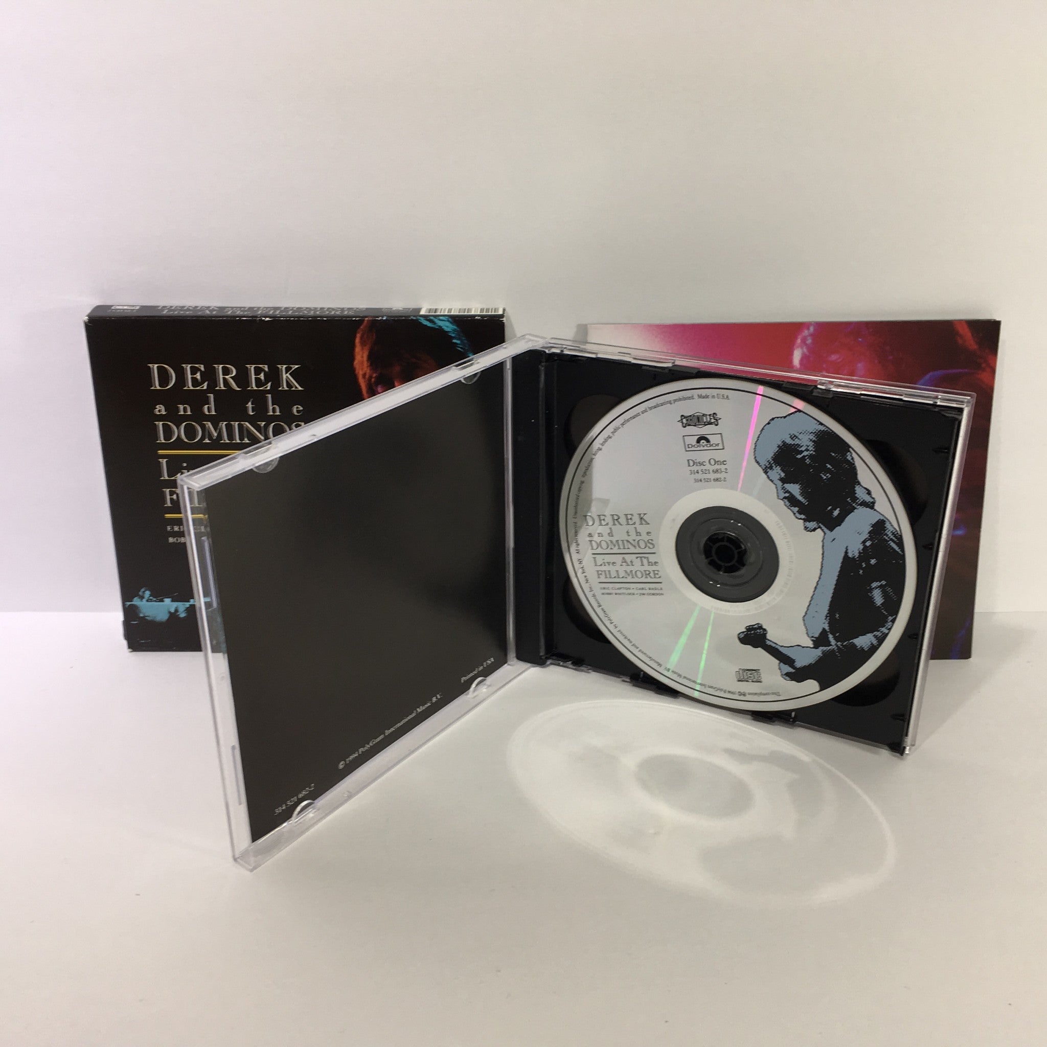 Derek and the Dominos Live at the Fillmore 2 Disc Set Audio CD