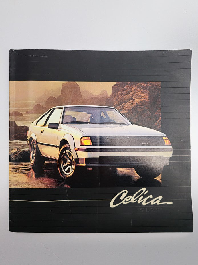 1984 Toyota Celica Sports Car Sale Catalog Brochure