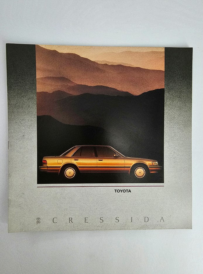 1989 Toyota Cressida Sedan Car Sale Catalog Brochure