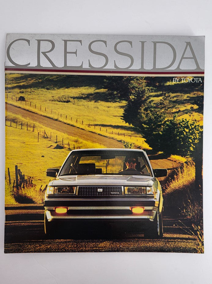 1986 Toyota Cressida Sedan Car Sale Catalog Brochure