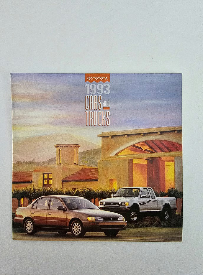 1993 Toyota Cars and Trucks Sale Brochure Catalog