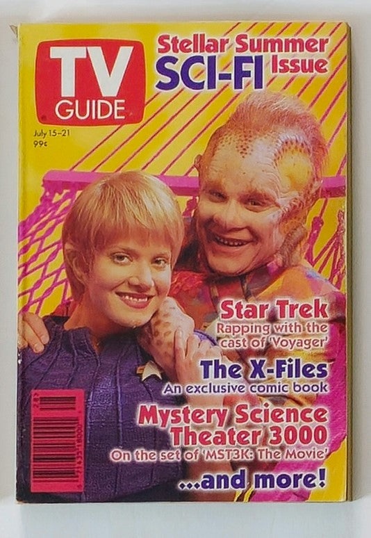 TV Guide Magazine July 15 1995 Jennifer Lien No Label Rochester Edition