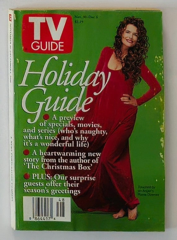 TV Guide Magazine November 30 1996 Roma Downey No Label Rochester Edition