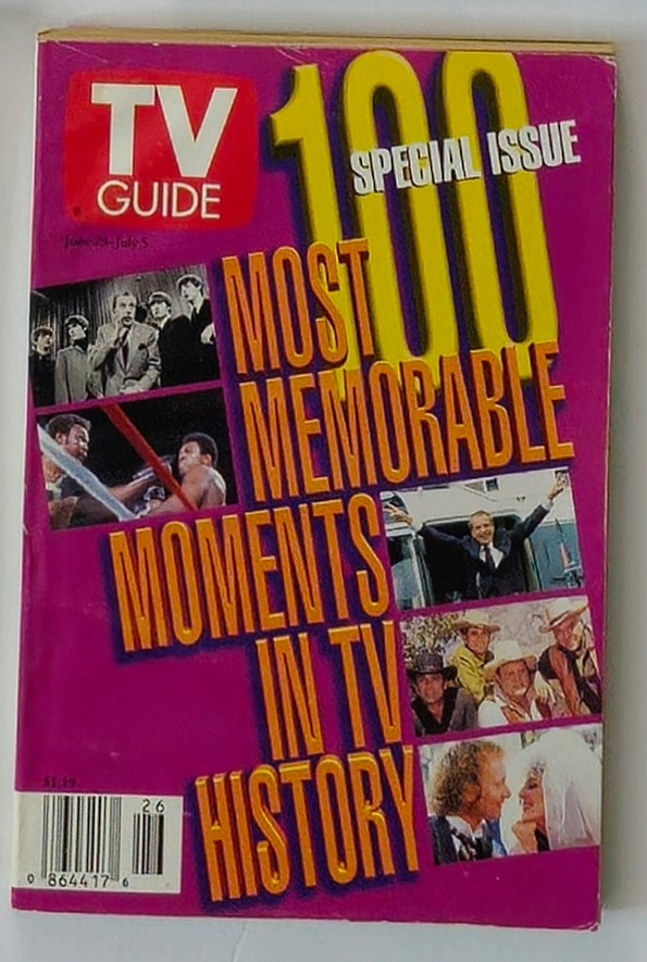 TV Guide Magazine June 29 1996 Most Memorable Moments No Label Rochester Edition