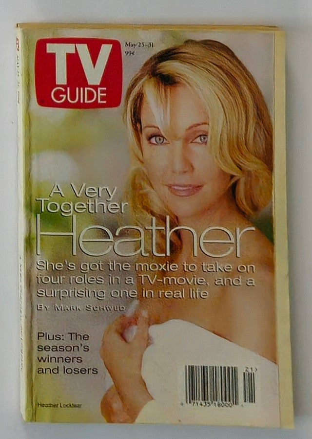 TV Guide Magazine May 25 1996 Heather Locklear No Label Rochester Edition