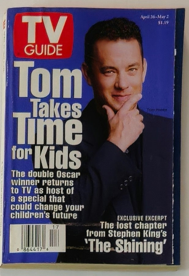 TV Guide Magazine April 26 1997 Tom Hanks New York Metro Edition