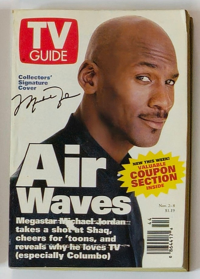 TV Guide Magazine November 2 1997 Michael Jordan New York Metro Edition