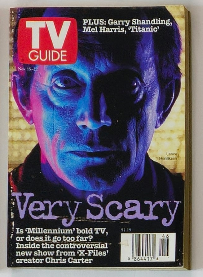 TV Guide Magazine November 16 1997 Lance Henricksen New York Metro Edition