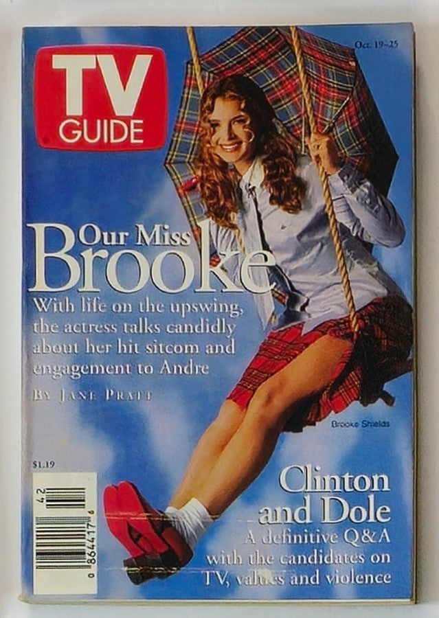 TV Guide Magazine October 19 1997 Brooke Shields New York Metro Edition