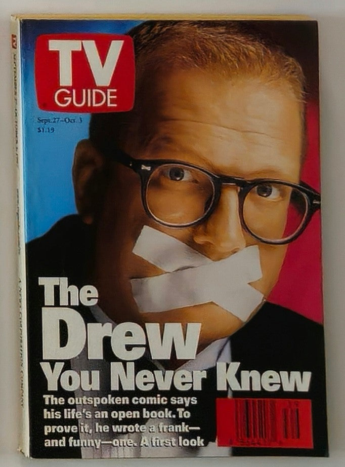 TV Guide Magazine September 27 1997 Drew Carey No Label New York Metro Edition