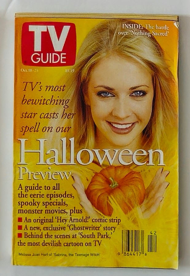 TV Guide Magazine October 18 1997 Melissa Hart No Label New York Metro Edition