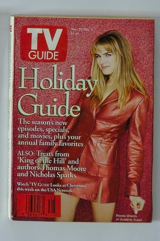 TV Guide Magazine November 29 1997 Brooke Shields Rochester Edition No Label