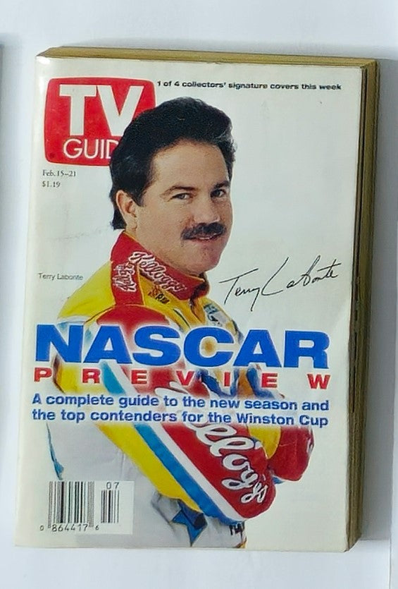 TV Guide Magazine February 15 1997 Terry Labonte Rochester Edition No Label