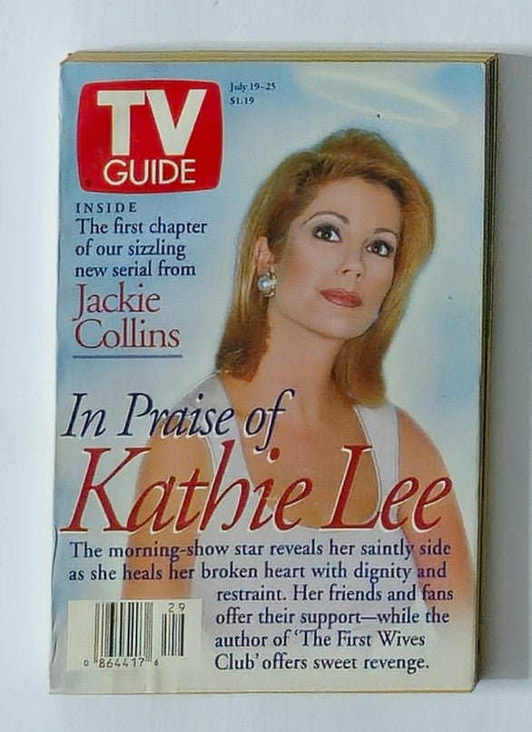 TV Guide Magazine July 19 1997 Jackie Collins Rochester Edition No Label