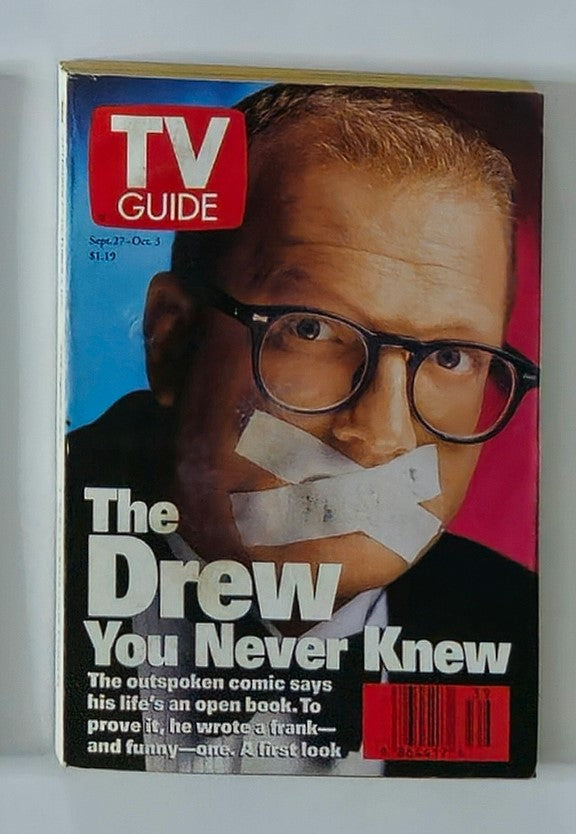 TV Guide Magazine September 27 1997 Drew Carey Rochester Edition No Label