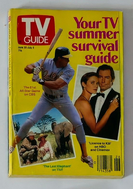 TV Guide Magazine June 30 1990 The Last Elephant New York Metro Ed. No Label