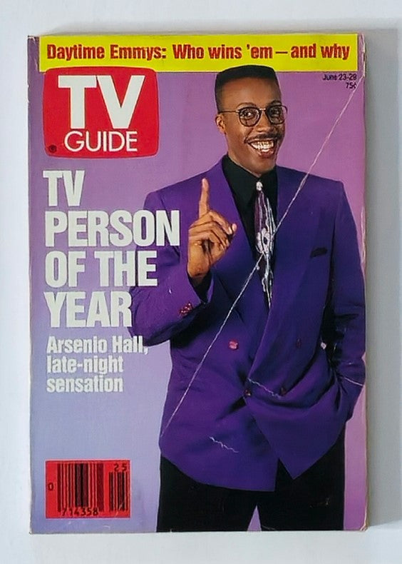 TV Guide Magazine June 23 1990 Arsenio Hall Washington-Baltimore Ed. No Label