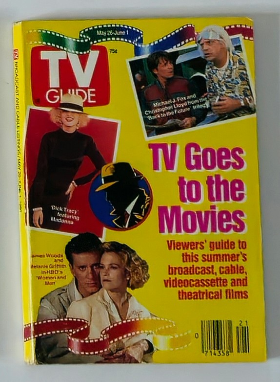 TV Guide Magazine May 26 1990 James Woods Washington-Baltimore Ed. No Label