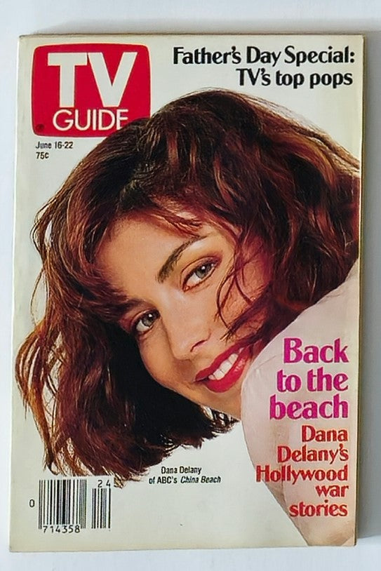 TV Guide Magazine June 16 1990 Dana Delany Washington-Baltimore Ed. No Label