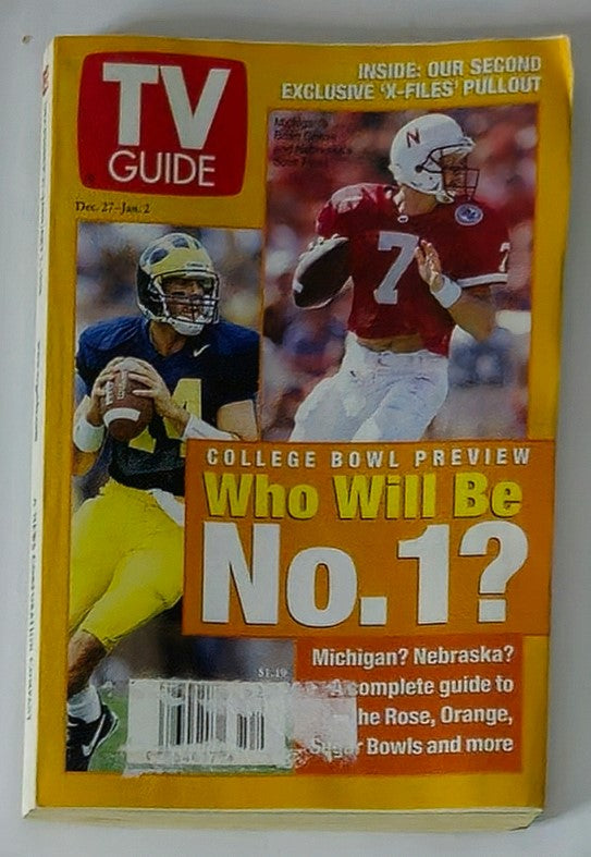 TV Guide Magazine December 27 1998 Brian Griese New York Metro Ed. No Label