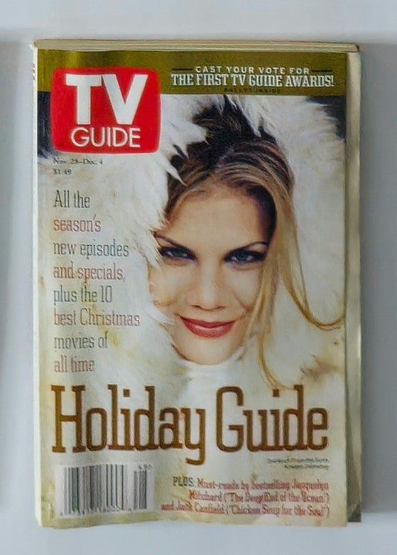 TV Guide Magazine November 28 1998 Kristen Johnston New York Metro Ed. No Label