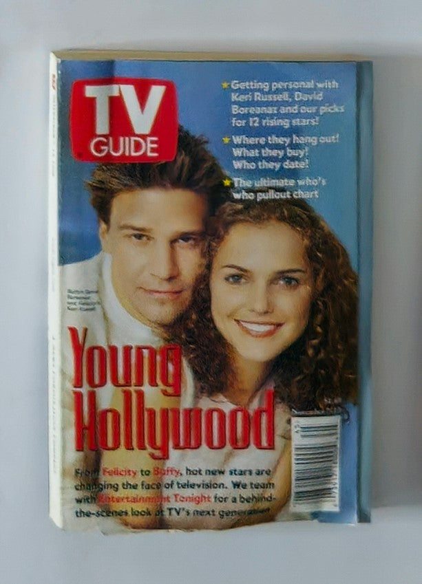 TV Guide Magazine November 7 1998 David Boreanaz New York Metro Ed. No Label