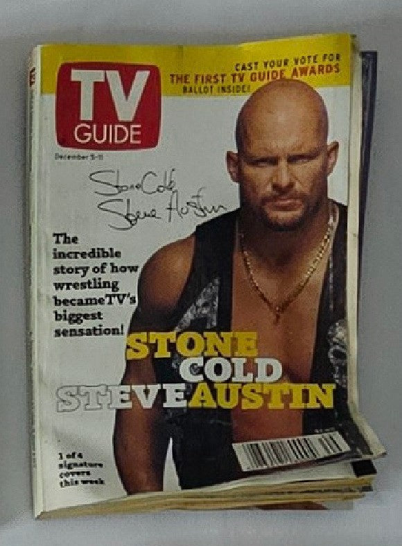 TV Guide Magazine December 5 1998 Steve Austin New York Metro Ed. No Label